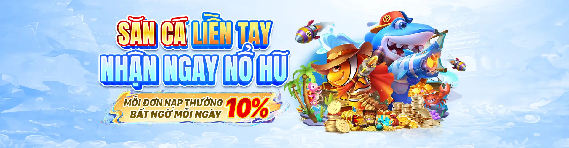 Sảnh Nổ Hũ 68win1 Win với biểu tượng Jackpot và đồng xu vàng rực